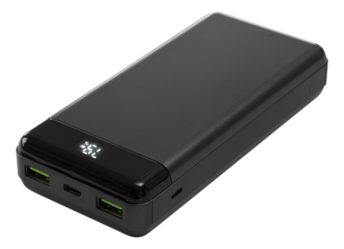 UTGATT5 - DELTACO Powerbank 20000 mAh - Svart