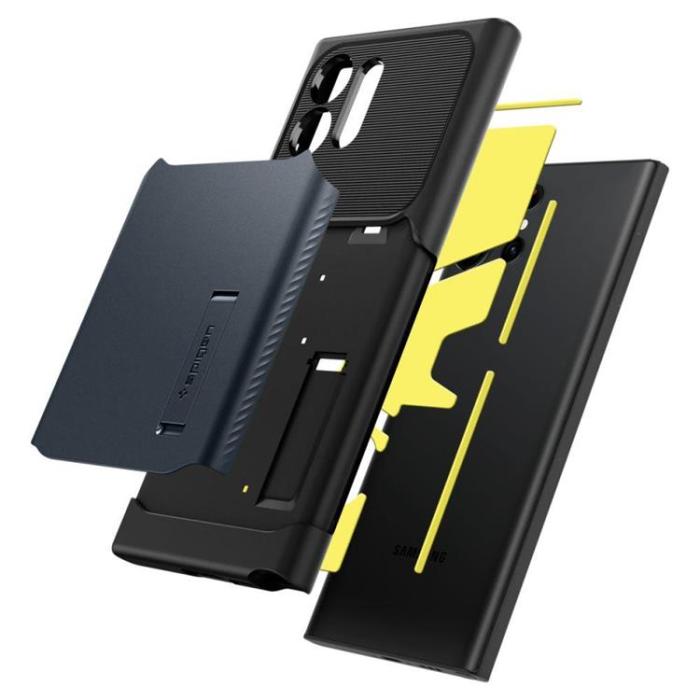 UTGATT1 - Spigen Galaxy S23 Ultra Skal Slim Armor - Blå