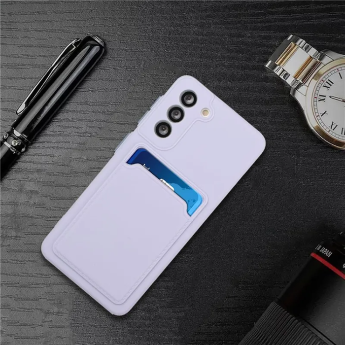 A-One Brand - Galaxy S23 Plus Mobilskal Korthållare TPU - Lila