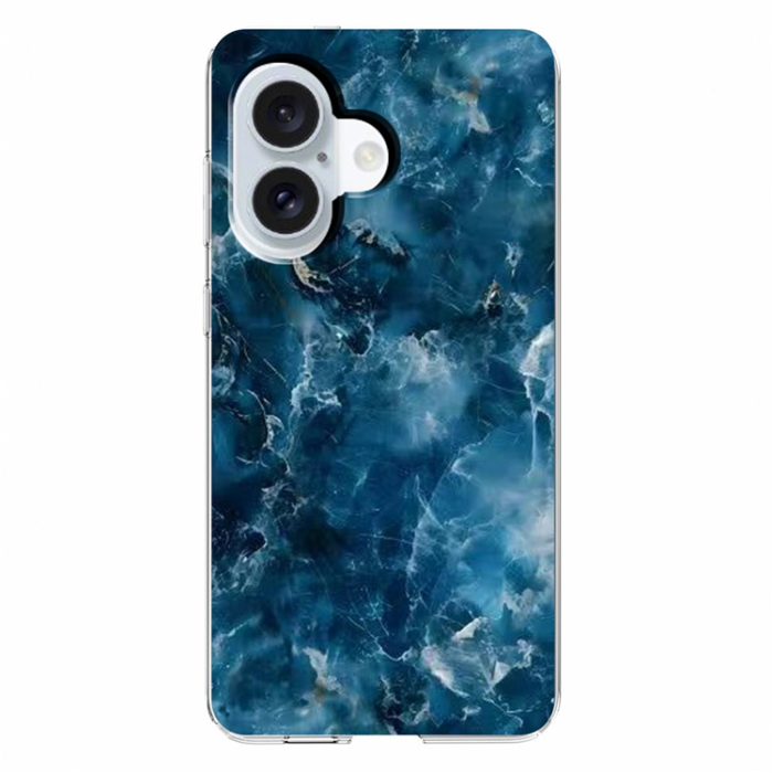A-One Brand - iPhone 17 Mobilskal Marble Pattern Printing Soft - Grå