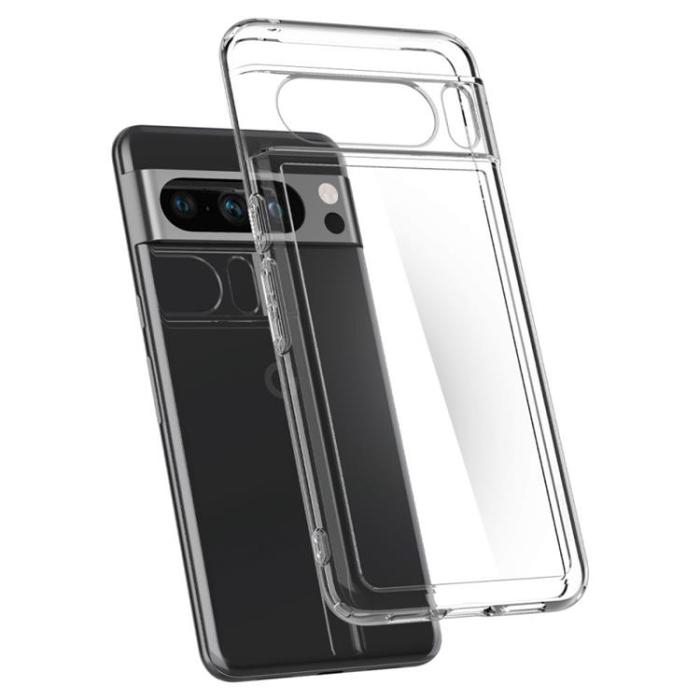 Spigen - Spigen Google Pixel 8 Pro Mobilskal Ultra Hybrid - Crystal Clear