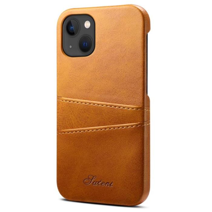 SUTENI - SUTENI iPhone 14 Plus Skal Korthållare - Khaki