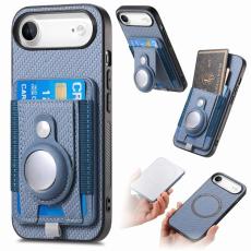 A-One Brand - iPhone Air Mobilskal Detachable korthållare - Blå