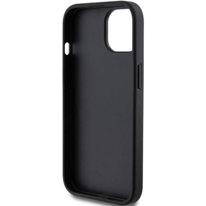 Guess - Guess iPhone 15 Mobilskal Glitter Script Big - Svart