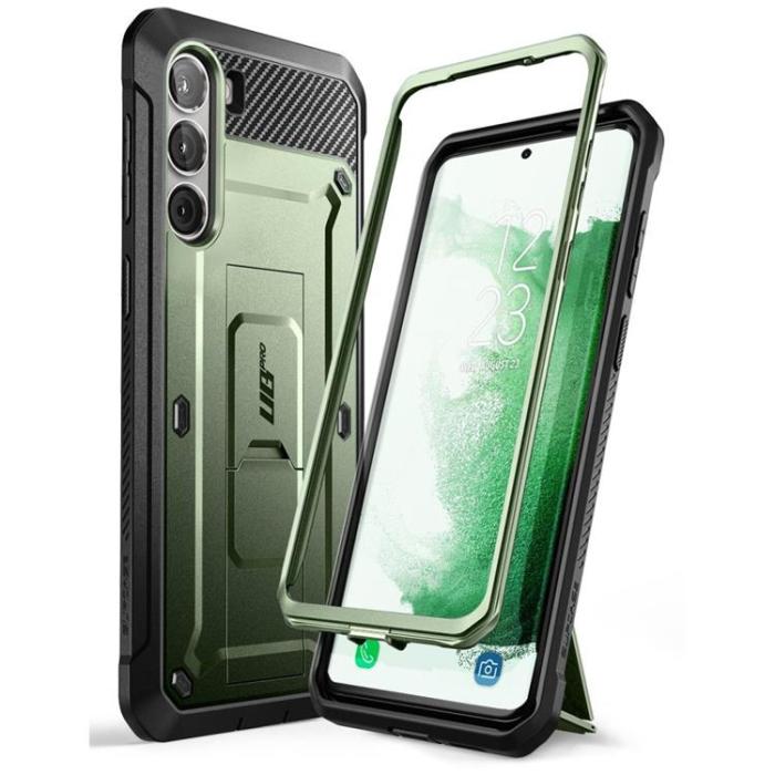 UTGATT - SupCase Galaxy S23 Plus Skal Unicorn Beetle - Grön