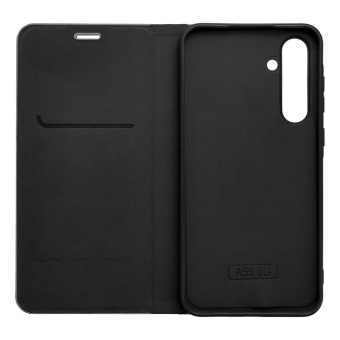 OEM - Galaxy XCover 7 Plånboksfodral Luna Carbon - Svart