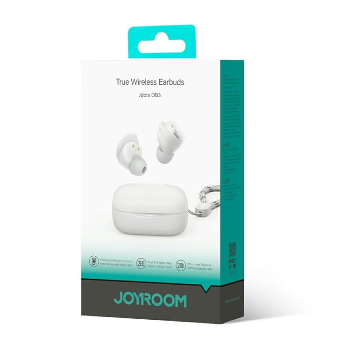 Joyroom - Joyroom In-Ear Hörlurar Bluetooth Vattentät JR-DB3 - Vit