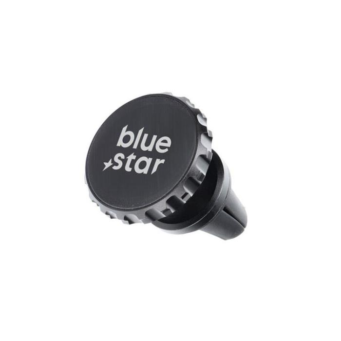 Blue Star - Blue Star Crown Magnetisk Bilhållare för Intagsgaller - Svart