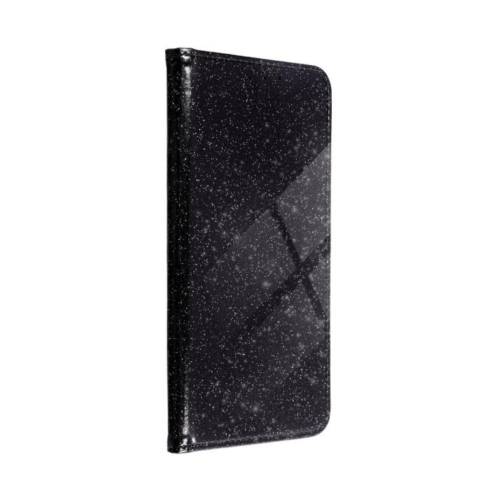 UTGATT1 - Forcell SHINING plånboksfodral till Samsung Galaxy S21 Plus Svart