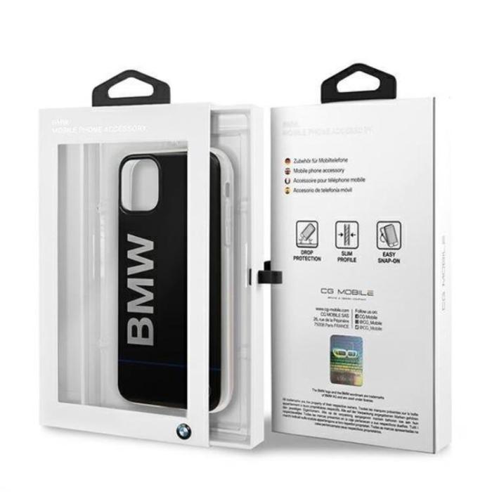 BMW - BMW Signature Printed Logo Skal iPhone 11 Pro Max - Svart