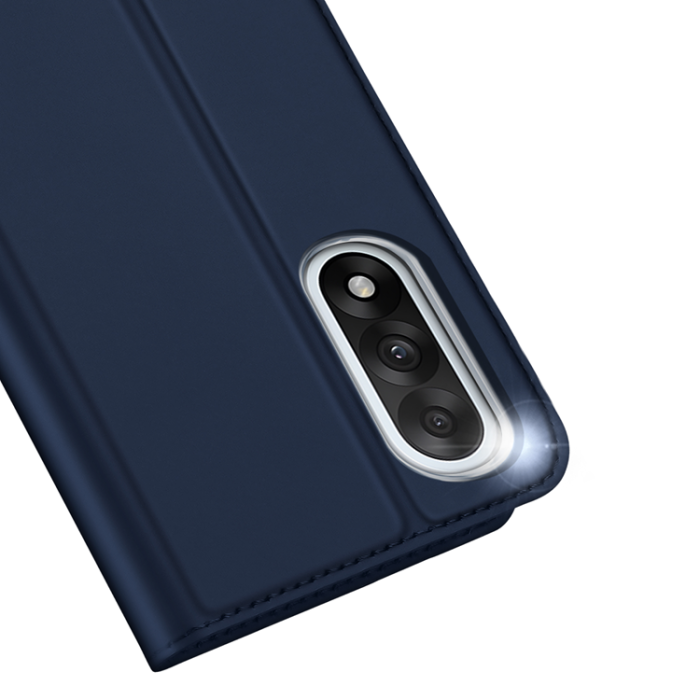 Dux Ducis - Dux Ducis OnePlus Nord 5 Plånboksfodral Skin Pro Läder - Blå