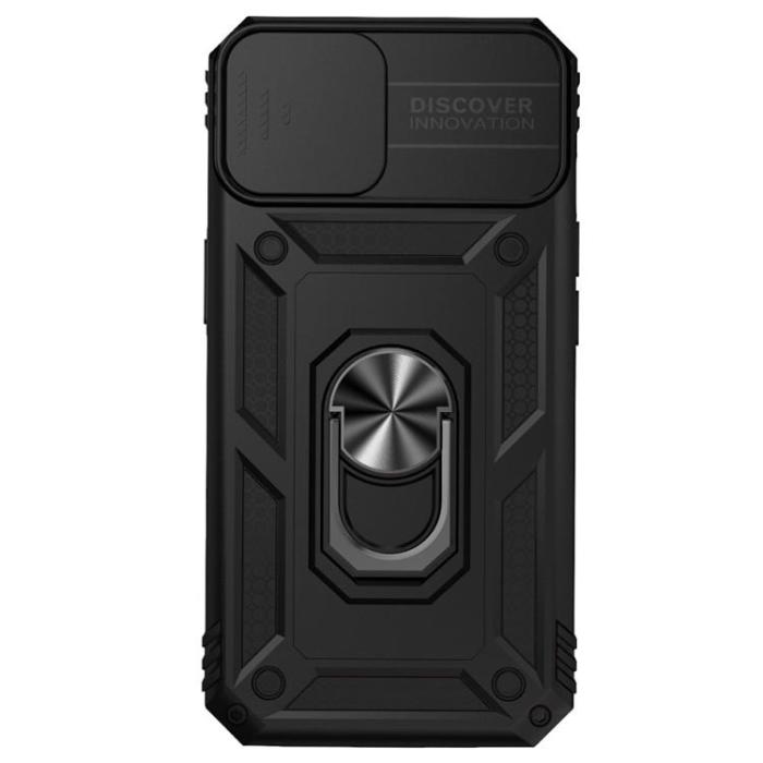 OEM - iPhone 14 Plus Skal Ringhållare Kickstand - Svart