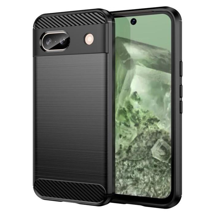 A-One Brand - Google Pixel 8A Mobilskal Carbon Fiber - Svart