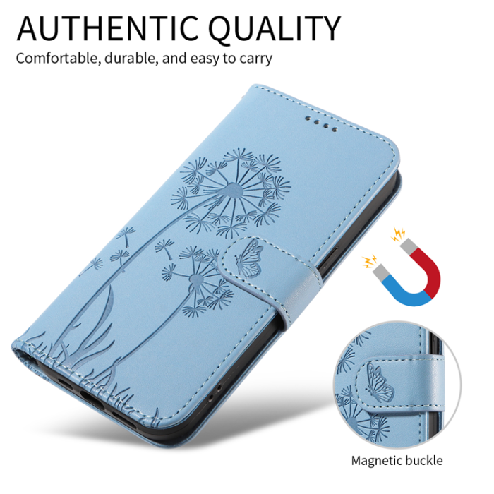 A-One Brand - Sony Xperia 10 VII Plånboksfodral Strap Dandelion Läder