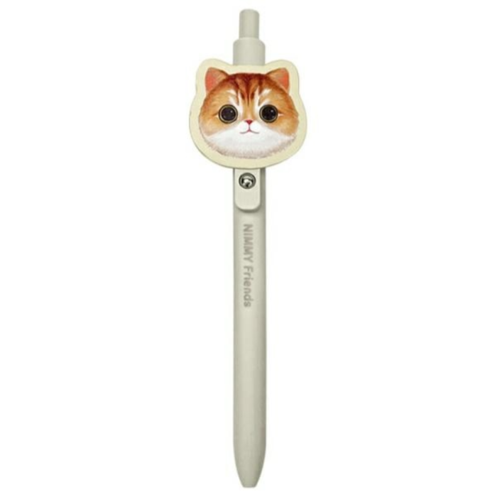 NIMMY - Nimmy Set 2in1 Notebook + Pen Big Eyed Pet 2.0 Cat - Khaki