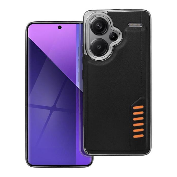 OEM - Xiaomi Redmi Note 13 Pro Plus 5G Mobilskal Milano - Svart