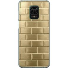 iSecrets - Mobilskal till Xiaomi Redmi Note 9 Pro med Gyllene Murstenar