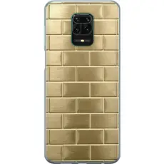 Gustaf - Mobilskal till Xiaomi Redmi Note 9 Pro med Gyllene Murstenar