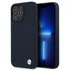 UTGATT1 - BMW Silicone Signature Skal iPhone 13 Pro Max - Navy Blå