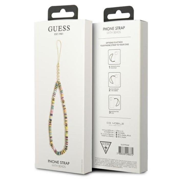 Guess - Guess Hänge Mobilsmycken Mångfärgade Heishi Beads