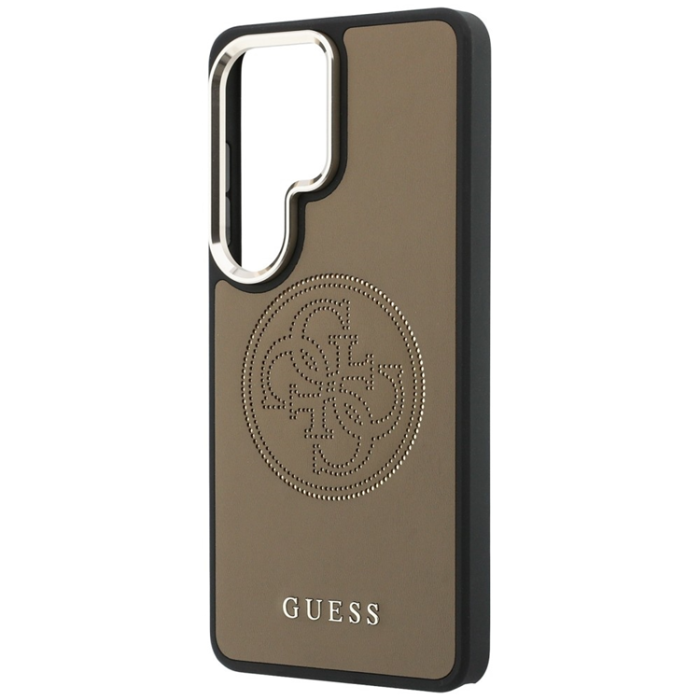 Guess - Guess Mobilskal För Galaxy S26 Ultra MagSafe Perforated Logo - Brun