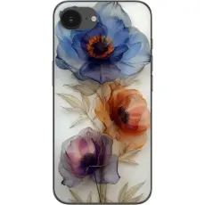 Gustaf - Mobilskal till Apple iPhone 16e med Silkesblommor