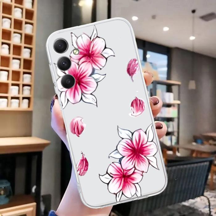 OEM - Mobilskal till Samsung Galaxy S26+ Mjuk TPU Mönstertryck - Sakura