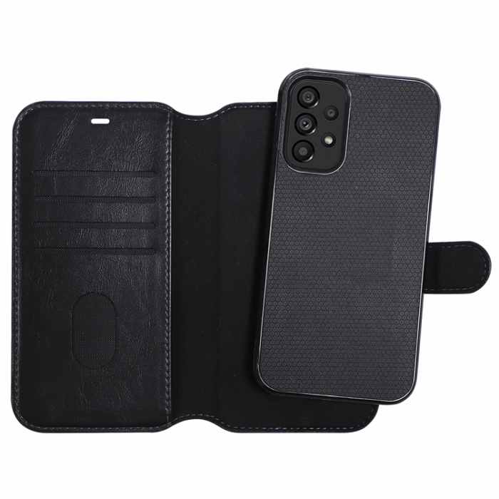 Champion - CHAMPION Galaxy A53 Plånboksfodral Slim 2-in-1 - Svart