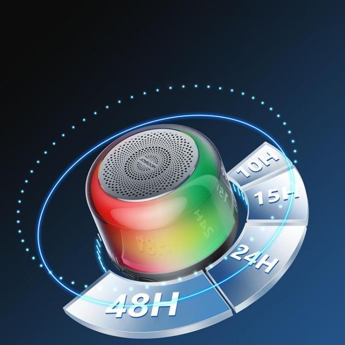 UTGATT1 - Joyroom Bluetooth 5.0 RGB Trådlös Högtalare - Svart