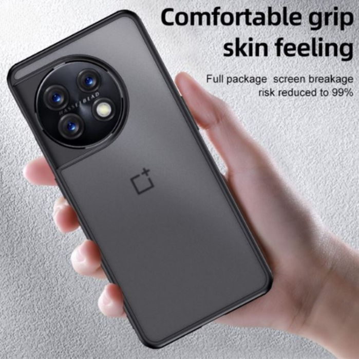 OEM - OnePlus 11 5G Mobilskal DropProof Hybrid TPU - Matte Svart