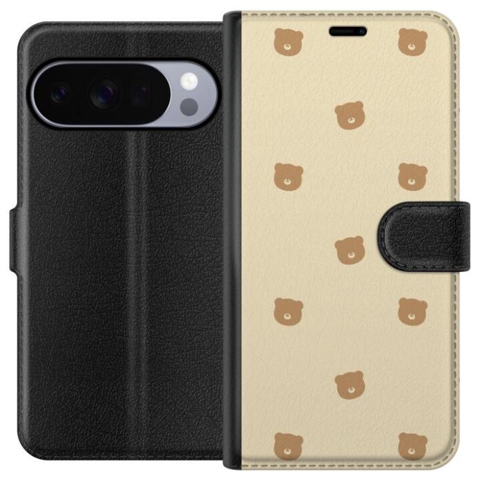 iSecrets - Plånboksfodral till Google Pixel 10 Pro XL med Björnmönster