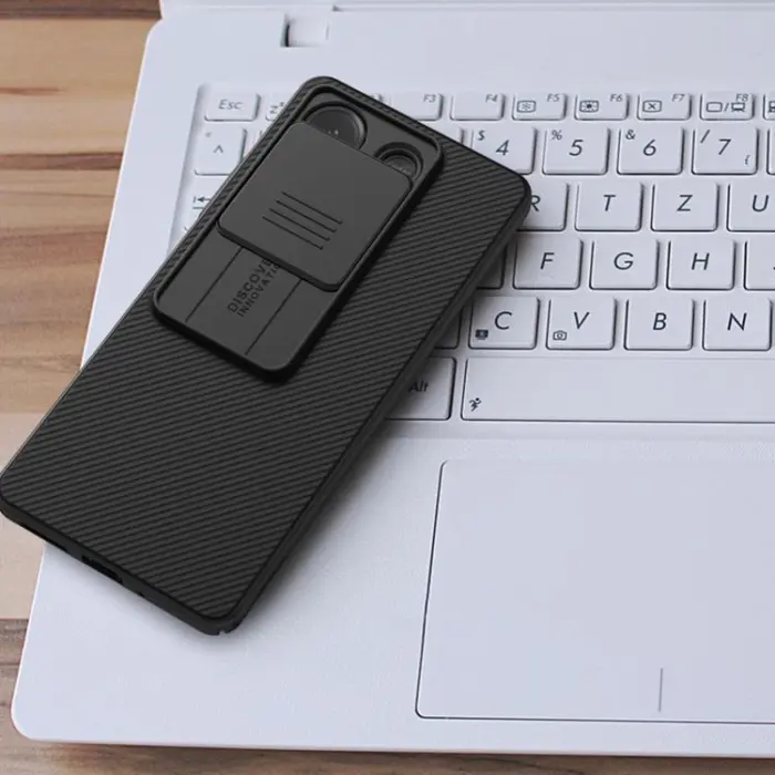 UTGATT - Nillkin Xiaomi Redmi Note 13 5G Mobilskal Camshield - Svart