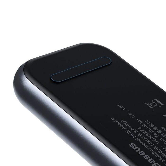 BASEUS - BASEUS HUB 7in1 3xUSB 3.0 + HDMI + USB-C PD + microSD/SD