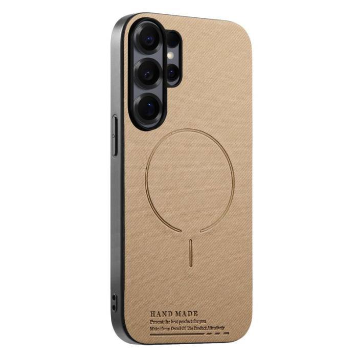 OEM - Mobilskal för Samsung Galaxy S26 Ultra Magnetiskt PC + TPU - Khaki