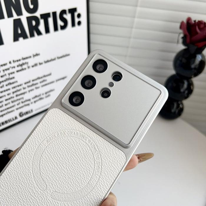 OEM - Mobilskal för Samsung Galaxy S26 Ultra Magnetiskt PC + TPU - Khaki