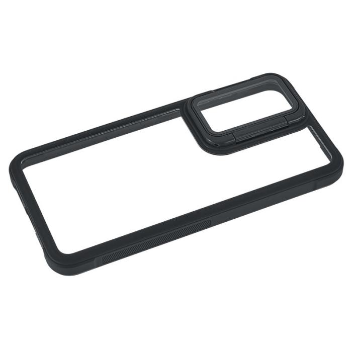 OEM - Mobilskal för Samsung Galaxy S26 PC + TPU med kickstand - Svart