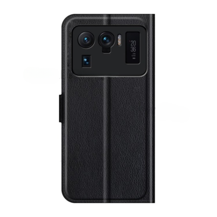 OEM - Xiaomi Mi 11 Ultra Plånboksfodral Folio Flip Kickstand - Svart