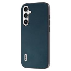 ABEEL - ABEEL Phone Cover Mobilskal till Samsung Galaxy A34 5G Gr&ouml;n &Auml;kta L&auml;der