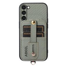 ABEEL - ABEEL Style 02 Mobilskal f&ouml;r Samsung Galaxy S23 - Gr&ouml;n Carbonfiber