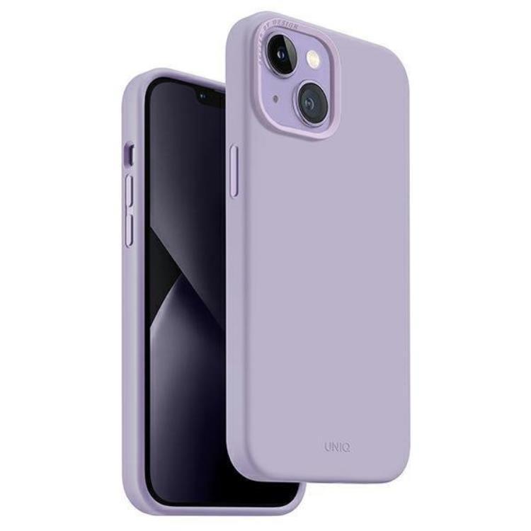 Uniq iPhone 14 Plus Mobiskal Lino - Lilac | 2353 | AlltMobil