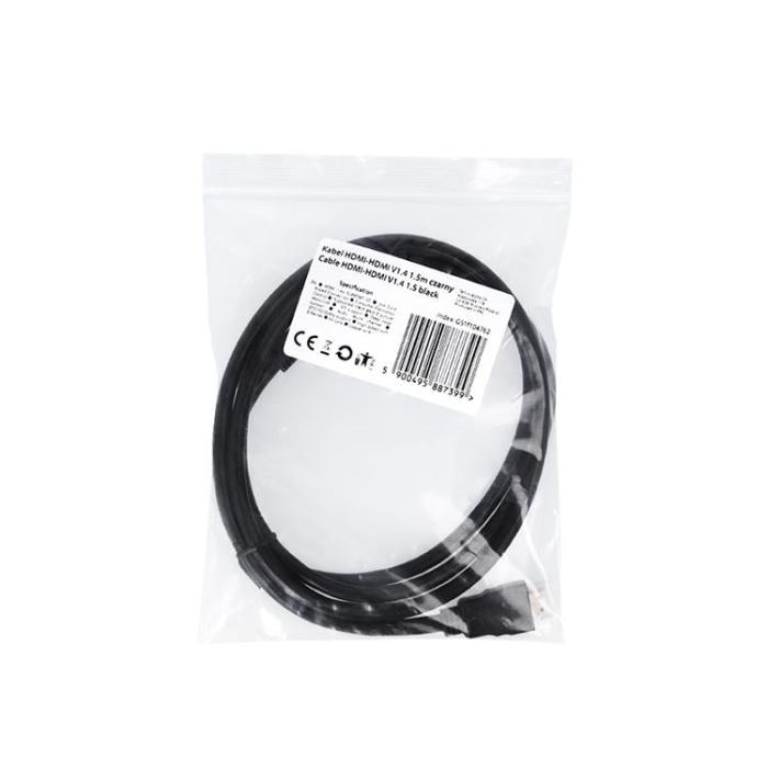 OEM - HDMI Till HDMI kabel V2.0 1.5m - Svart