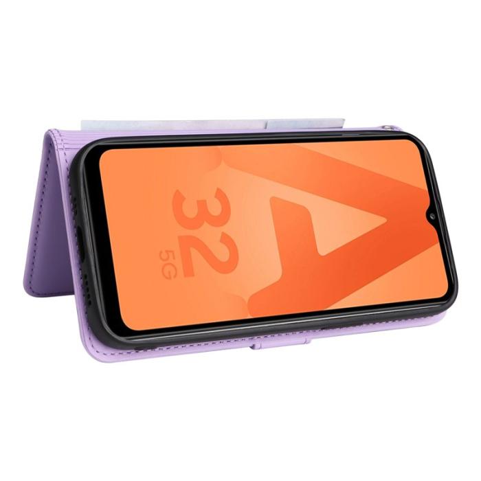 BETOPNICE - BETOPNICE Samsung Galaxy A32 5G / M32 5G Konstläder Plånboksfodral - Lila