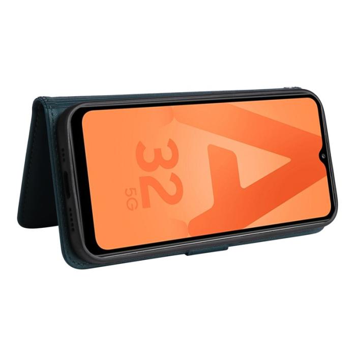 BETOPNICE - BETOPNICE Samsung Galaxy A32 5G / M32 5G Plånboksfodral Konstläder - Blå