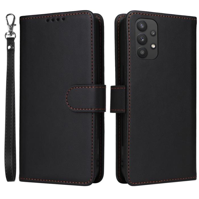 BETOPNICE - BETOPNICE Samsung Galaxy A32 5G/M32 5G Plånboksfodral Konstläder - Svart