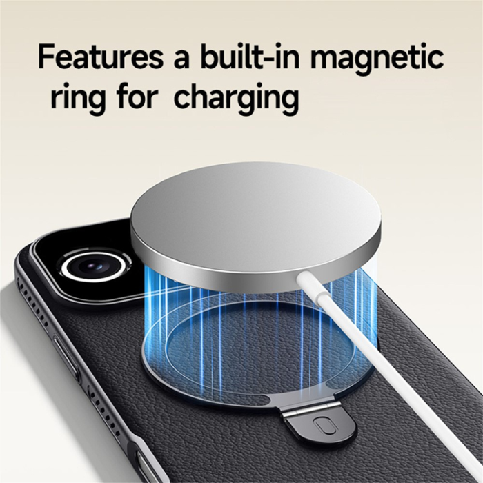 A-One Brand - iPhone Air Mobilskal MagSafe Kickstand Electroplated Cooling