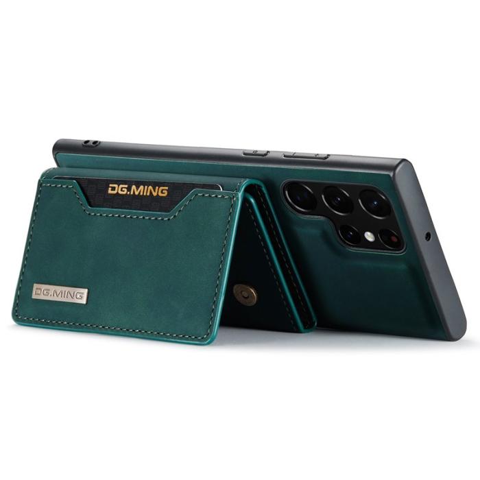DG.MING - DG.MING M2 Series Mobilskal till Samsung Galaxy S24 Ultra Kickstand Grön