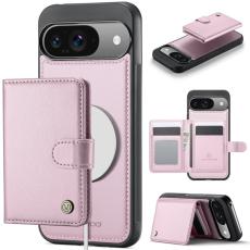 JEEHOOD - JEEHOOD J09 Fodral f&ouml;r Google Pixel 9 Pro RFID-Skydd - Rosa