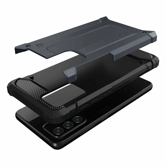 OEM - Galaxy A56 5G Mobilskal Hybrid Armor - Svart