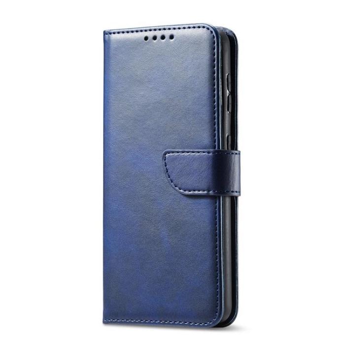 UTGATT - Galaxy S21 FE Plånboksfodral Magnet Elegant - Blå