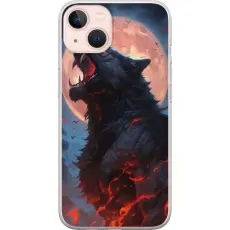 Gustaf - Mobilskal till Apple iPhone 13 mini med Ylande varg